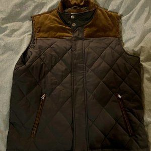 Red Head Brand Co. Heritage Brown and Blue Vest - Large